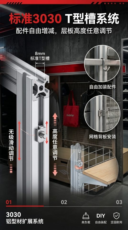 海洋板亚克力展示架可移动产品陈列架展会买手店货架商用置物架