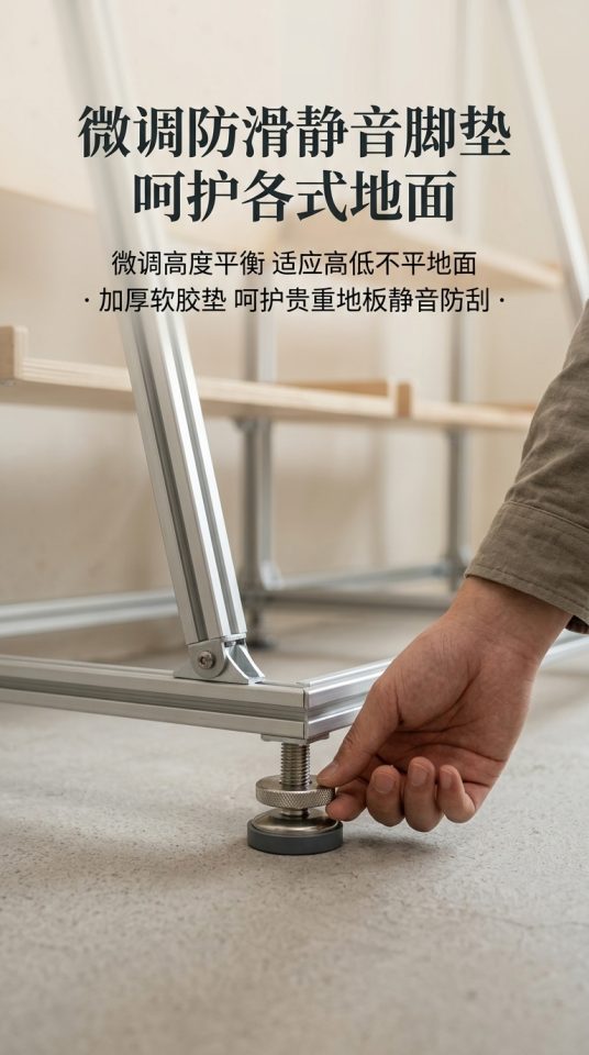 铝型材展示架展览馆木架子Y型架样品陈列架文创馆艺术洞洞板展架