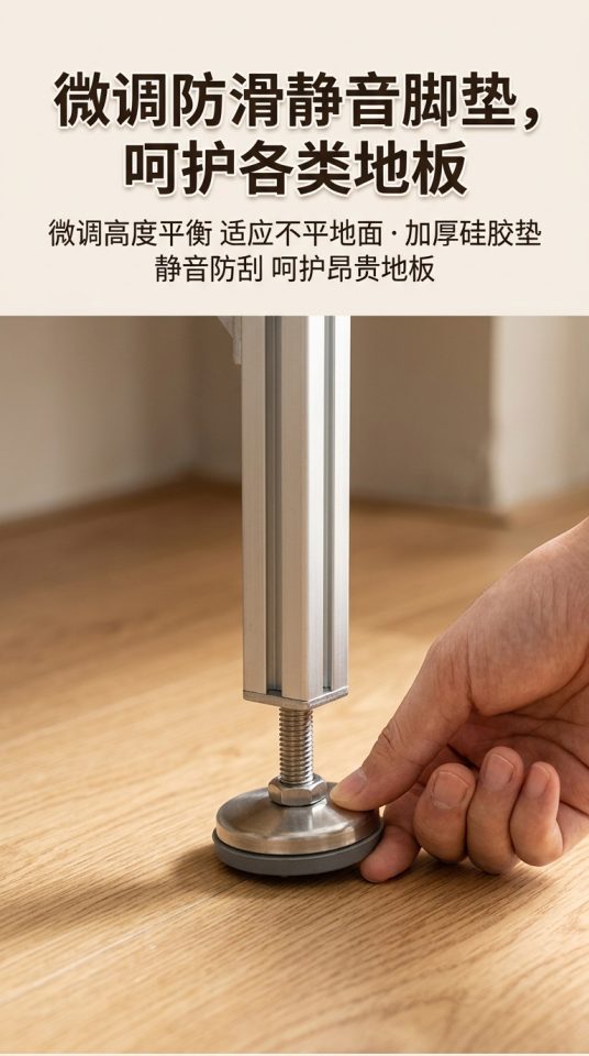 铝型材海洋板多层家用展示架客厅收纳架奖杯陈列架拐角墙上置物架