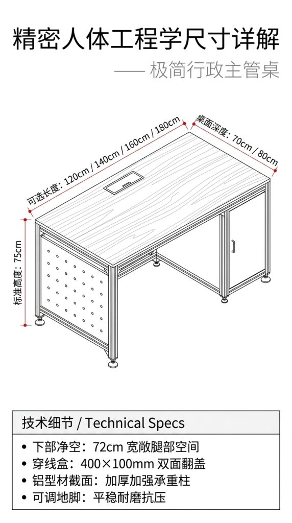办公桌 / Desk - 详情图