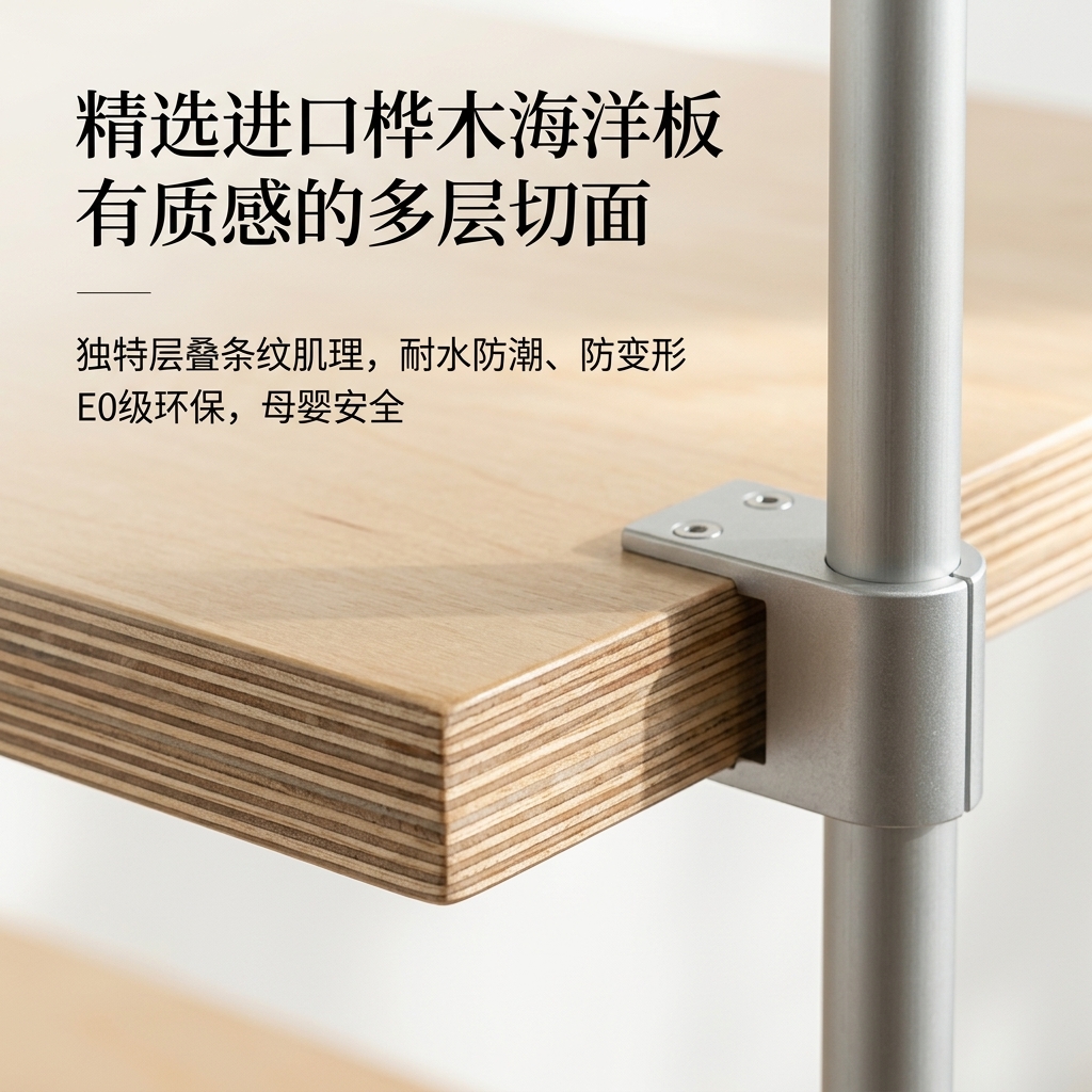 光轴海洋板展架Y字形产品广告展示文创角落设计师样品展示架定制 - 产品图片