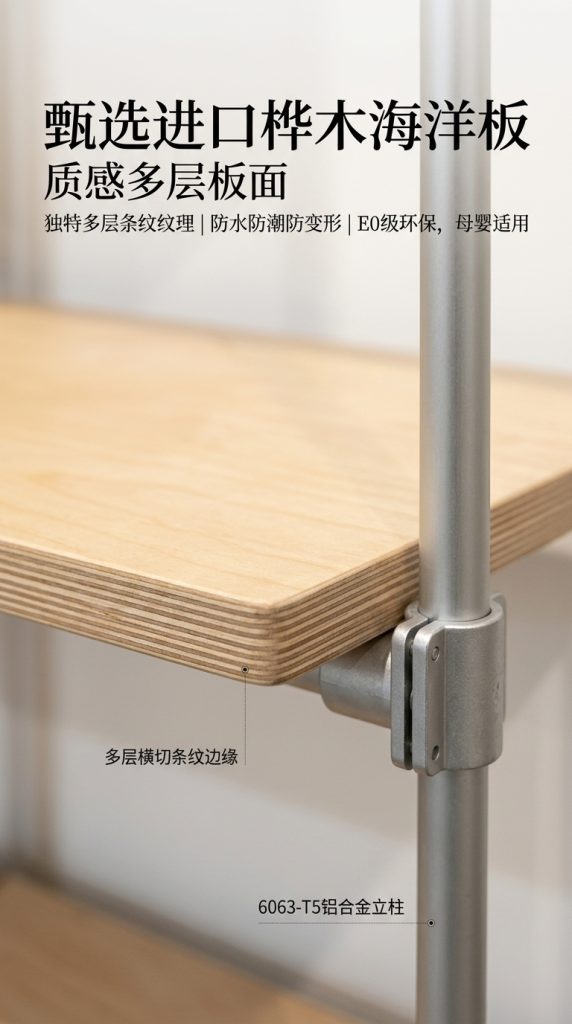 光轴海洋板展架Y字形产品广告展示文创角落设计师样品展示架定制 - 产品图片