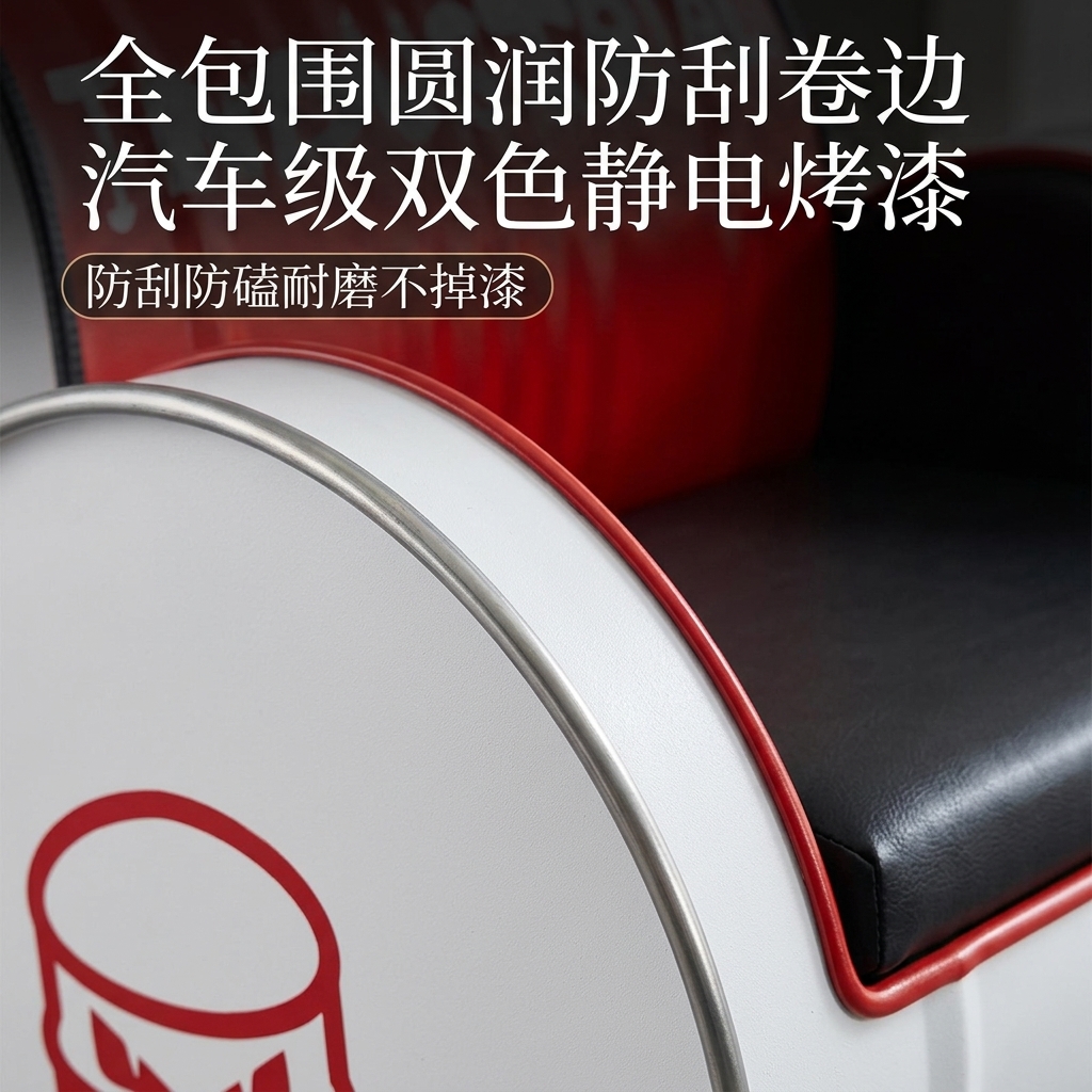 咖啡厅桌椅奶茶店创意商用清吧休闲区工业风酒吧卡座沙发茶几组合 - 产品图片