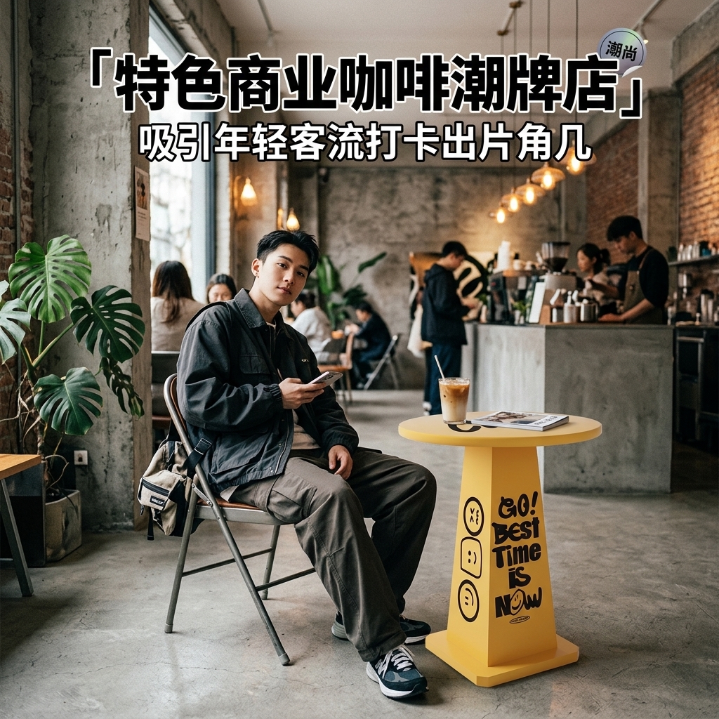 工业风雪糕筒桌创意茶几家用客厅沙发小桌子小户型边几多巴胺潮牌 - 产品图片
