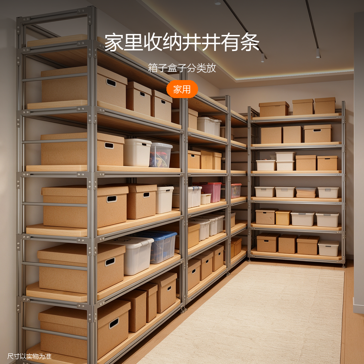 铝型材多层置物架 - 详情图