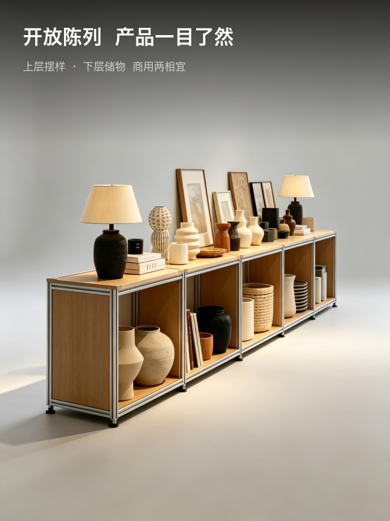 展示架 / 轻现代中岛展台 / ID1050527283085 - 成图