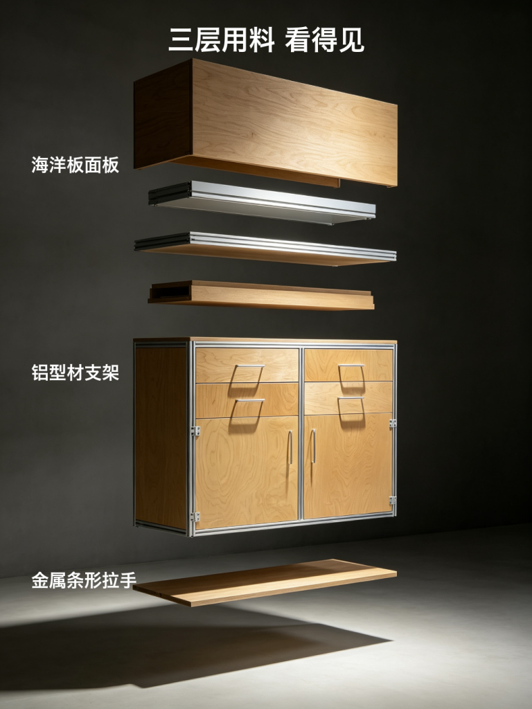 餐边柜 / 水吧斗柜 / ID953622157908 - 成图