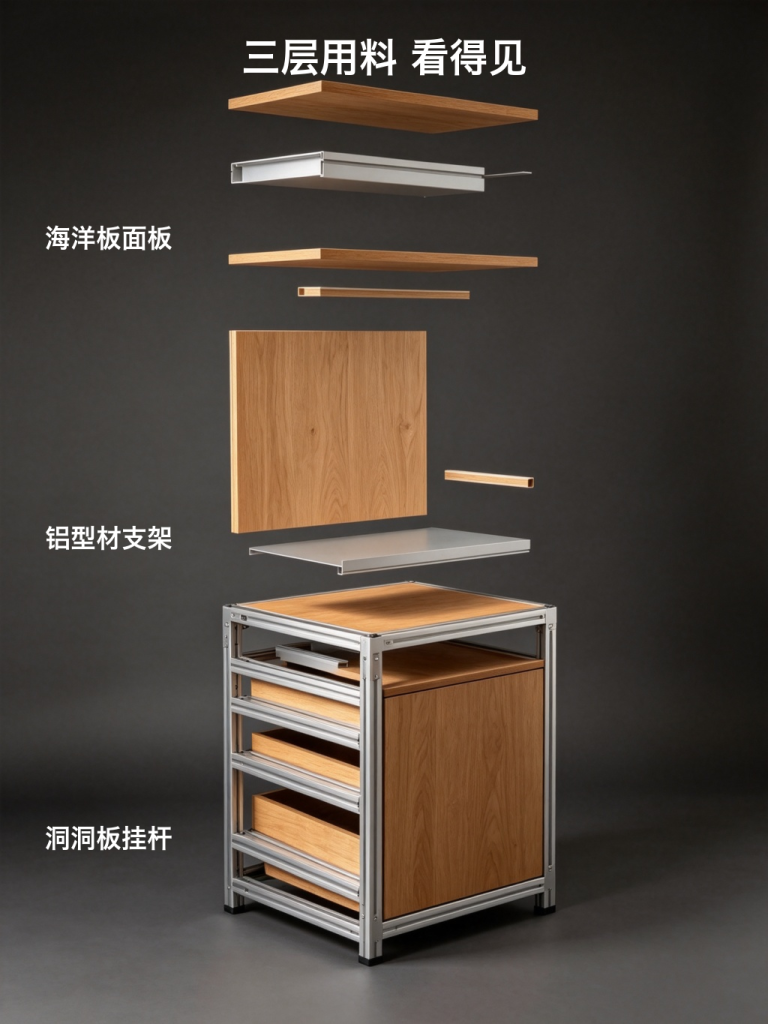 餐边柜 / 厨房带抽屉 / ID1072219310275 - 成图