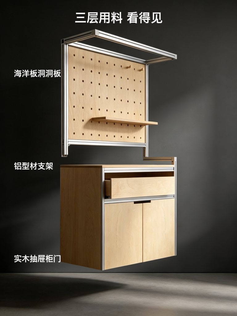 餐边柜 / 咖啡茶水柜 / ID952985242064 - 成图