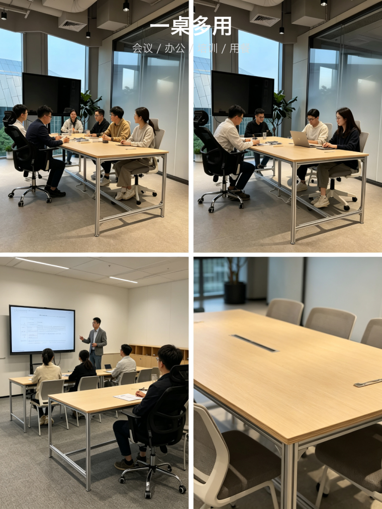 会议桌 / 可移动长条桌 / ID949130357469 - 成图