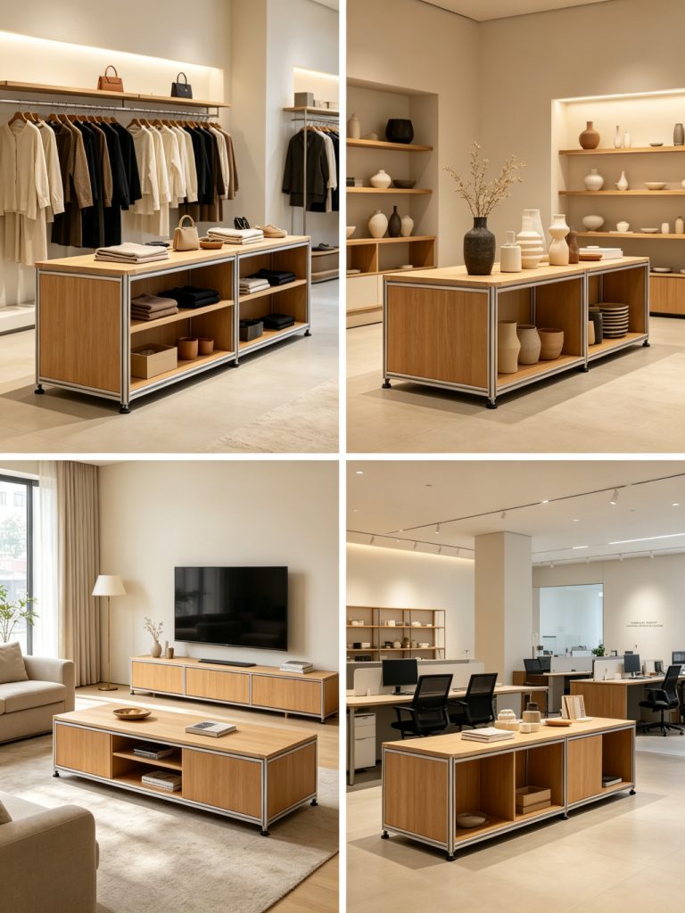 展示架 / 轻现代中岛展台 / ID1050527283085 - 底图