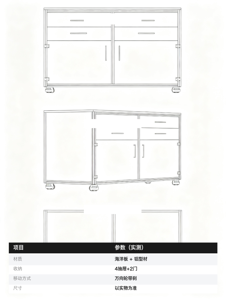 餐边柜 / 水吧斗柜 / ID953622157908 - 成图