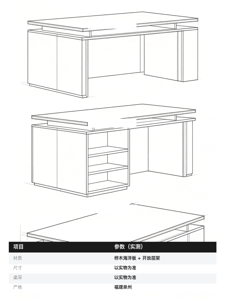 办公桌 / 网红工位桌 / ID951762635744 - 成图