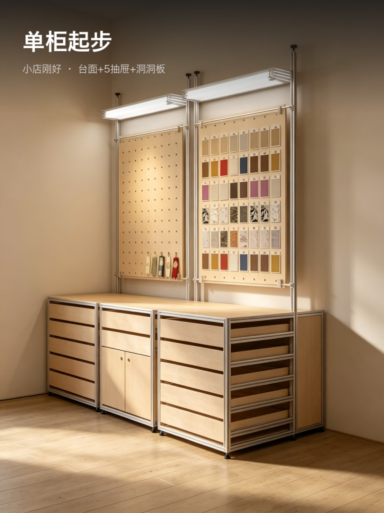 展示柜 / 中岛洞洞板 / ID891118477139 - 成图