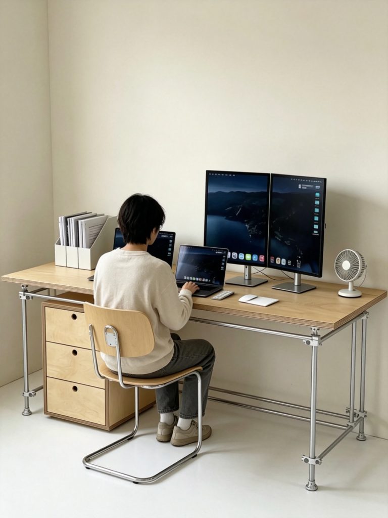 办公桌 / 桦木台式书桌 / ID1038925398515 - 底图