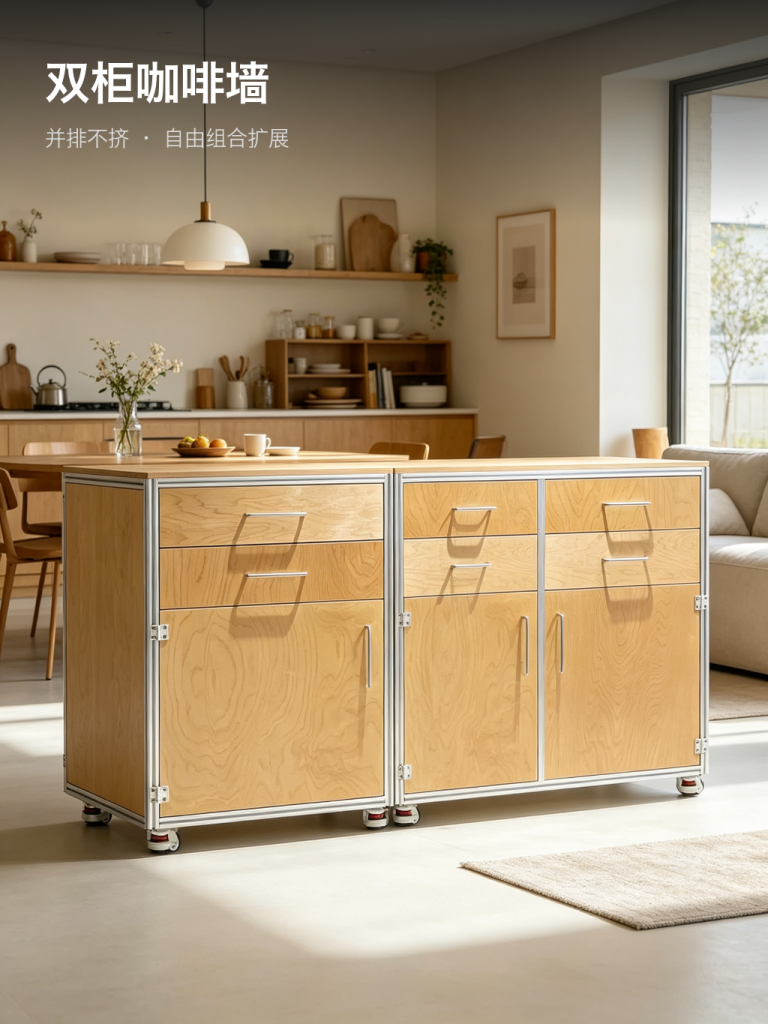 餐边柜 / 水吧斗柜 / ID953622157908 - 成图