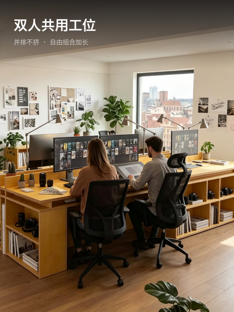 办公桌 / 网红工位桌 / ID951762635744 - 成图