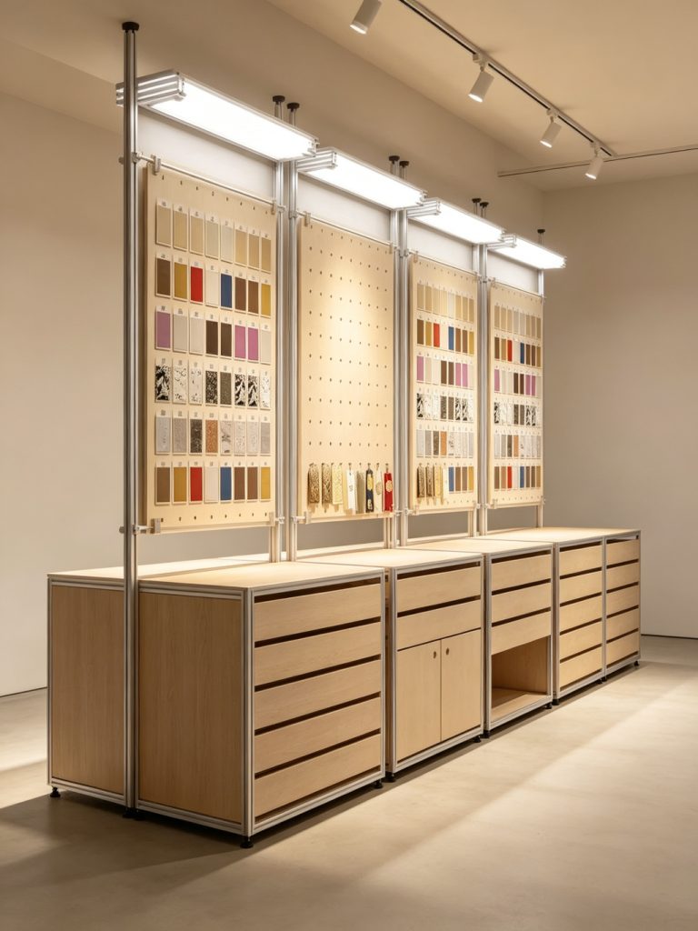 展示柜 / 中岛洞洞板 / ID891118477139 - 底图