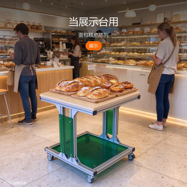 移动方形小桌几 - 详情图