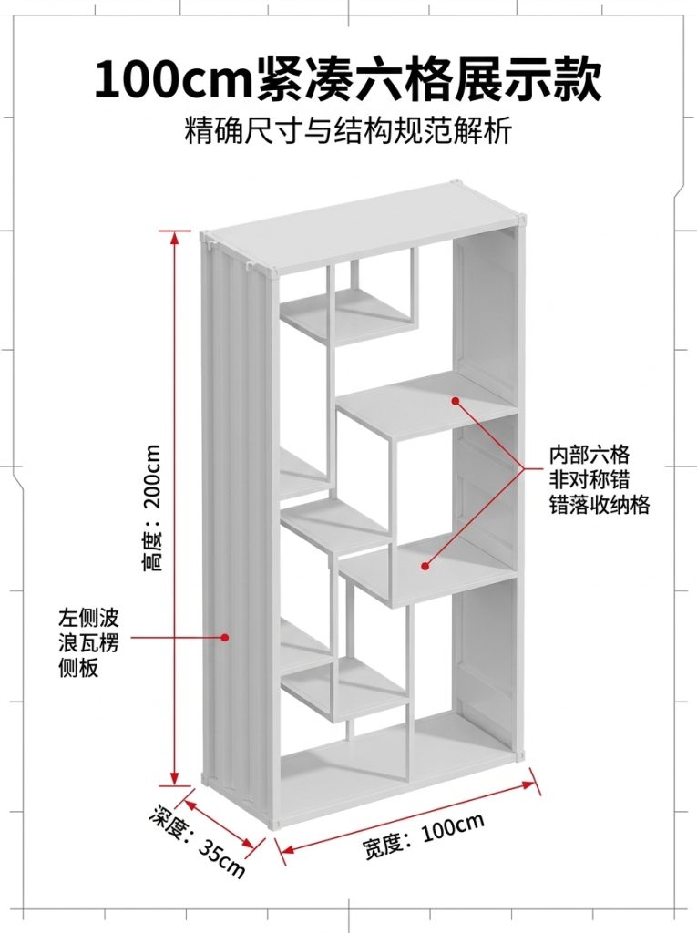 产品展示架陈列架玩具架子中岛柜展示柜子隔断商用奖牌手办展示柜 - 产品图片