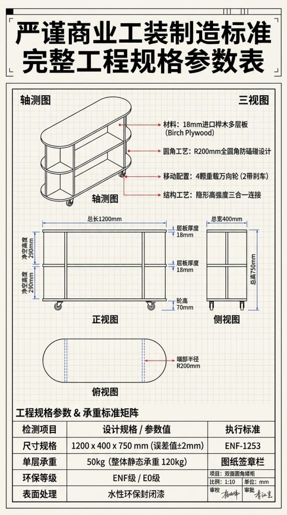 海洋板入户玄关柜可移动多层收纳架简约木质储物柜客厅咖啡柜边柜 - 产品图片