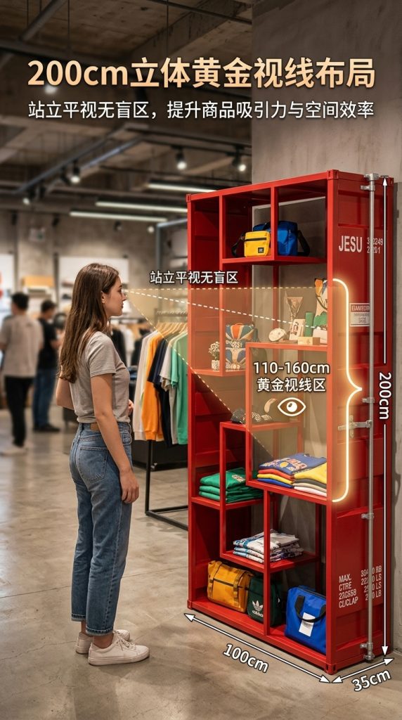 产品展示架陈列架玩具架子中岛柜展示柜子隔断商用奖牌手办展示柜 - 产品图片