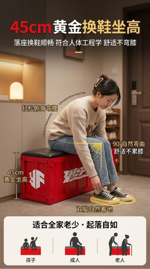 工业风长条凳网红奶茶店咖啡厅餐饮健身房收纳换鞋凳酒吧等候长凳 - 产品图片