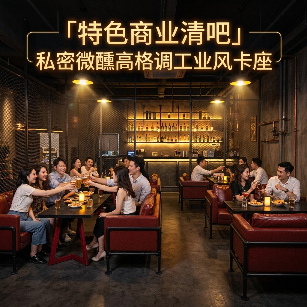 工业风酒吧沙发卡座接待餐桌网红奶茶店烧烤店清吧咖啡厅桌椅组合 - 产品图片
