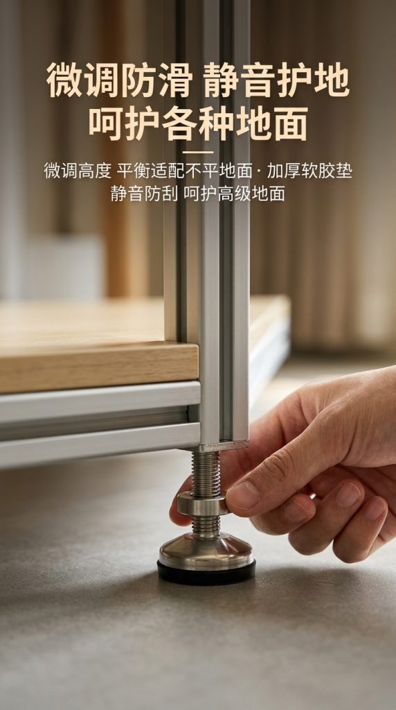 阶梯置物架商超多层陈列架海洋板店铺展示架洞洞板落地式收纳货架 - 产品图片