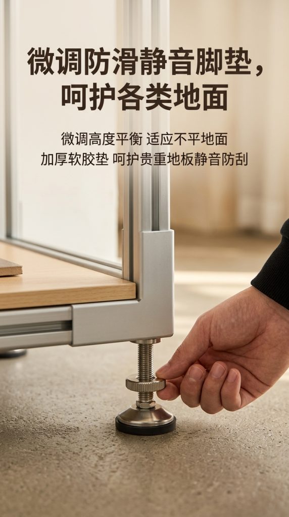 工业风金属展示架3层落地式书房储物陈列架可定制展架置物架货架 - 产品图片