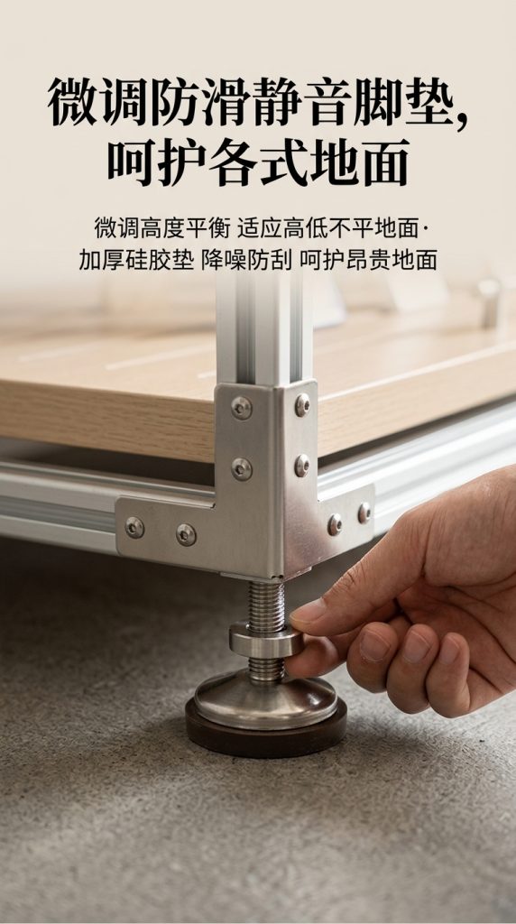 铝型材海洋板展示柜产品展柜抽屉多层分格柜卡纸展架光轴拉手高级 - 产品图片