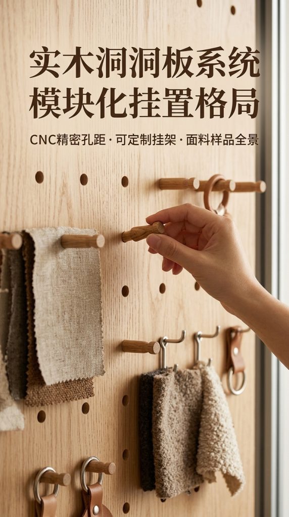 壁挂洞洞板 / Pegboard - 详情图