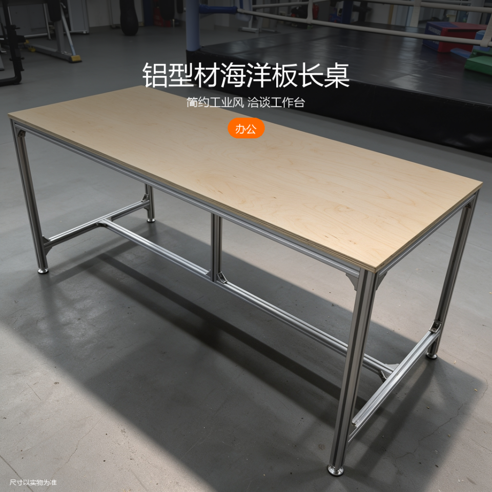 铝型材简约长桌
