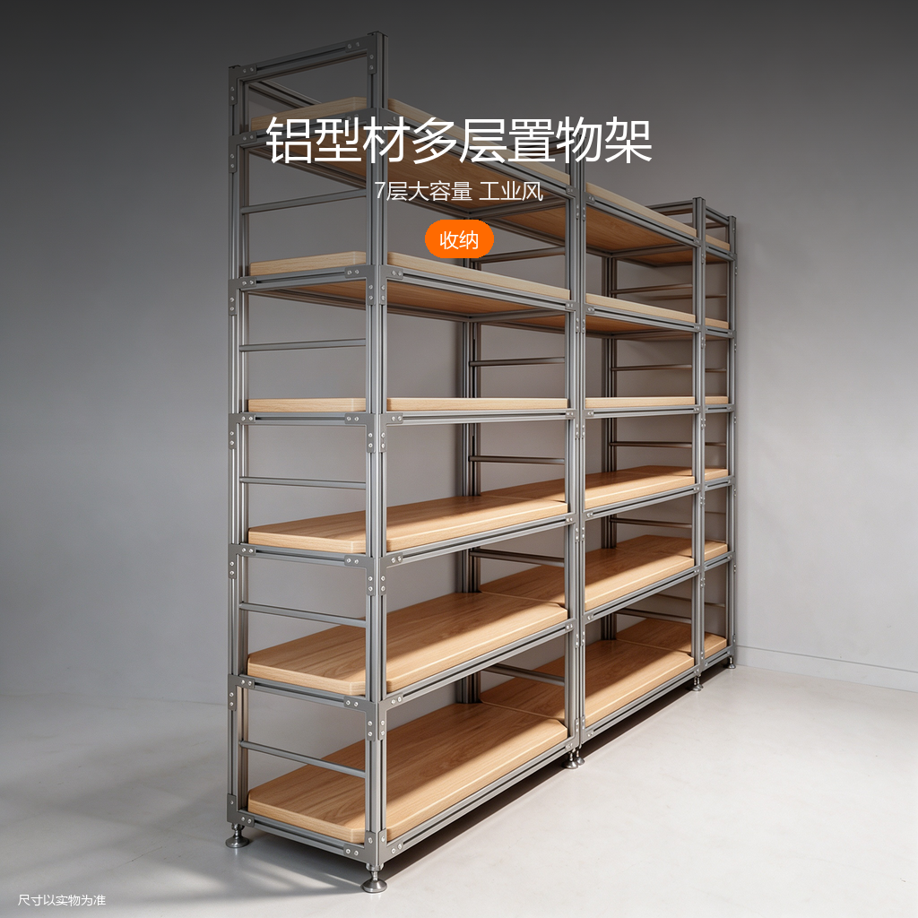 铝型材多层置物架 - 主图