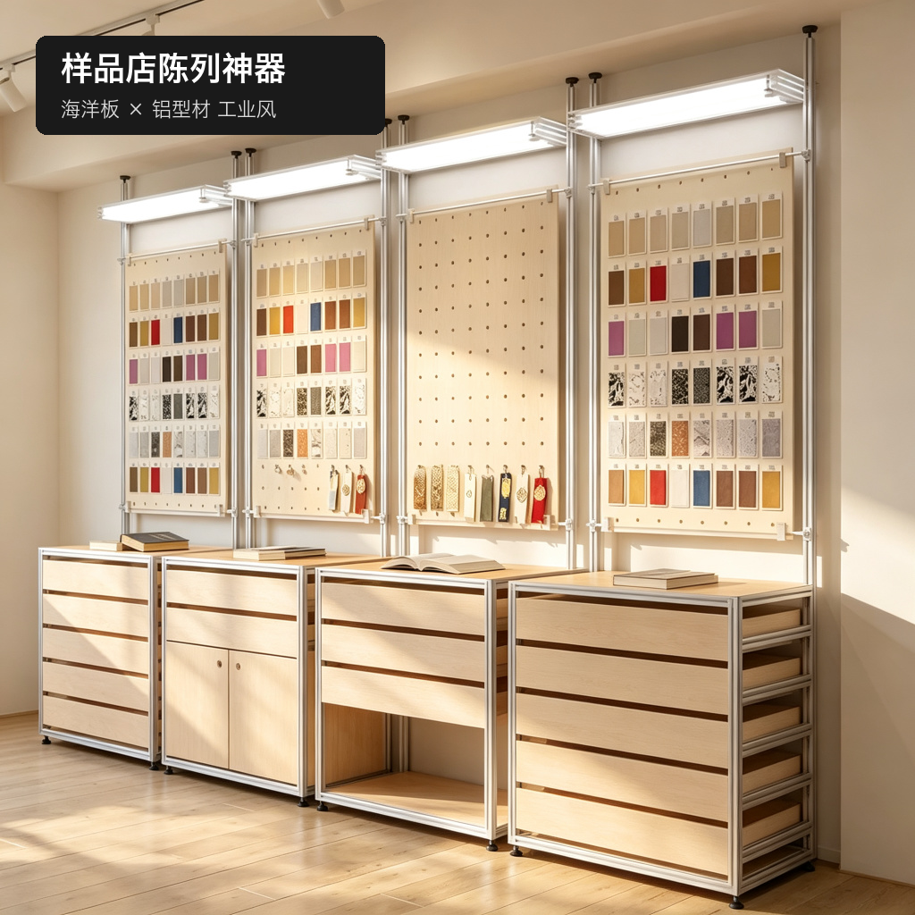 展示柜 / 中岛洞洞板 / ID891118477139 - 成图