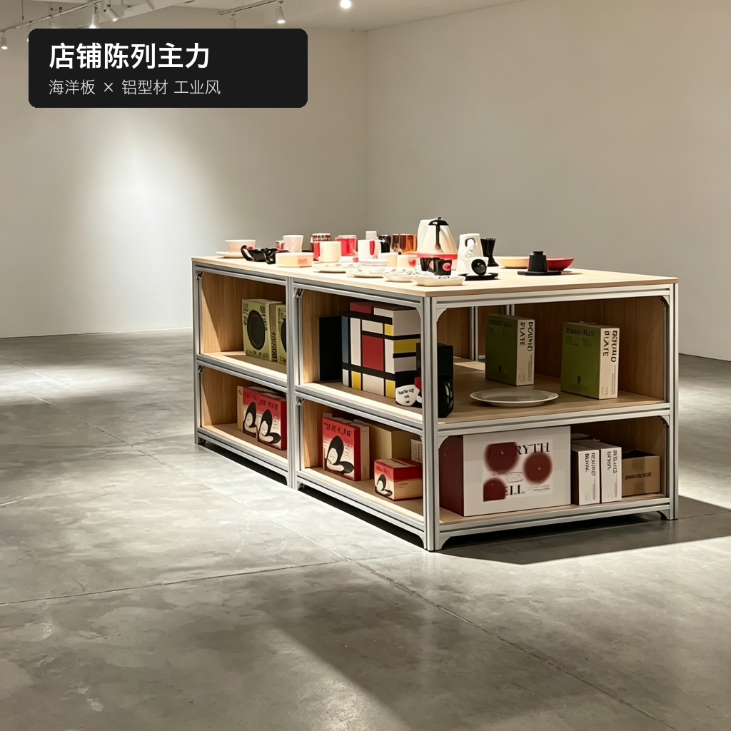 置物架 / 超市玻璃货架 / ID952868137828 - 成图