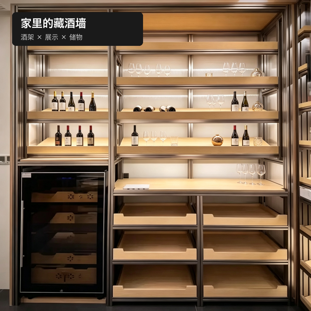 置物架 / 酒架仓储货架 / ID953624725041 - 成图