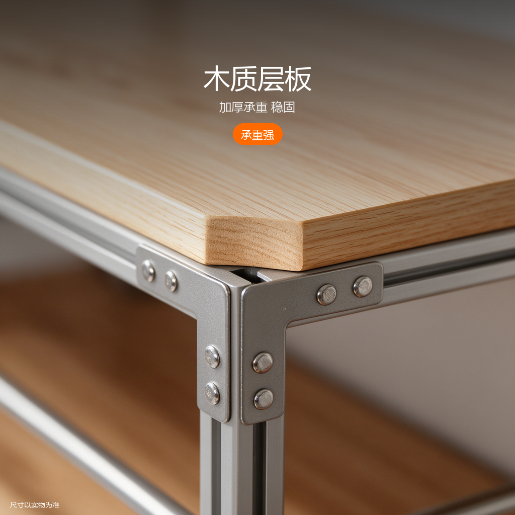 铝型材多层置物架 - 主图