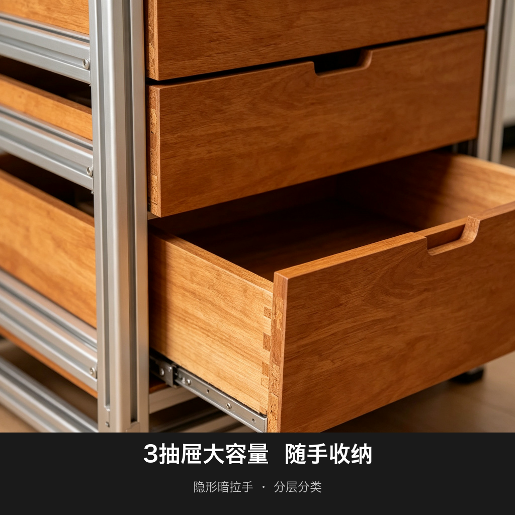 餐边柜 / 厨房带抽屉 / ID1072219310275 - 成图