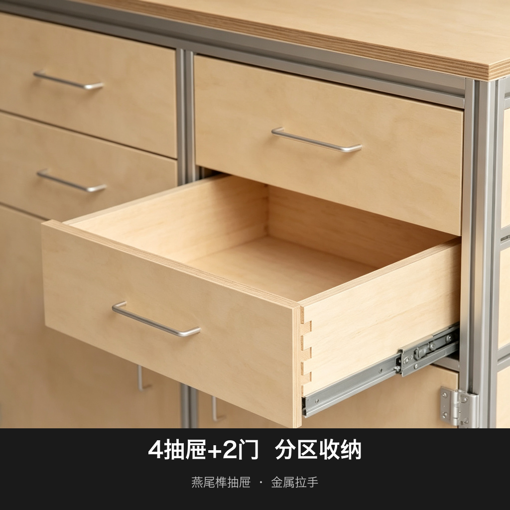 咖啡柜 / 移动吧台操作台 / ID953628917193 - 成图