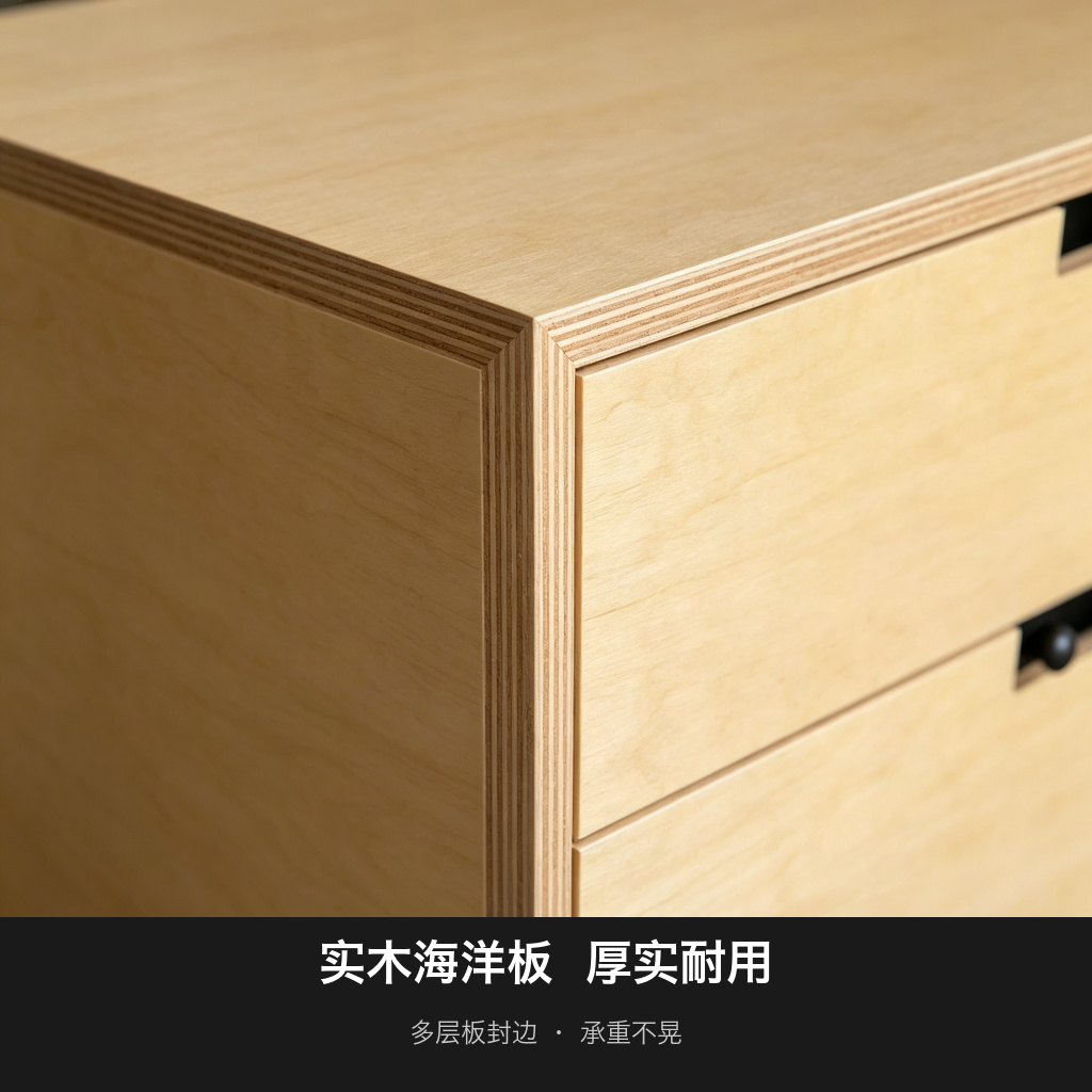 六斗柜 / 卧室抽屉柜 / ID856674760327 - 成图