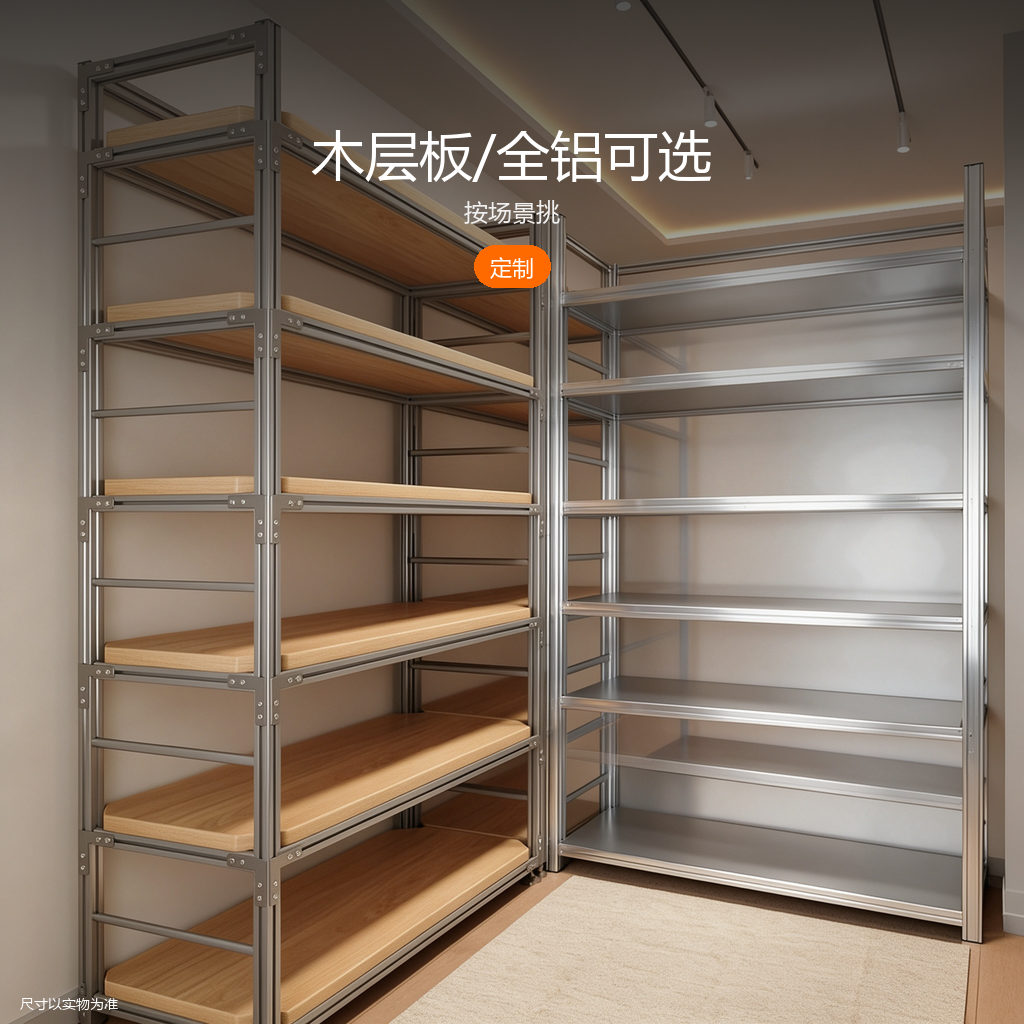 铝型材多层置物架 - 主图