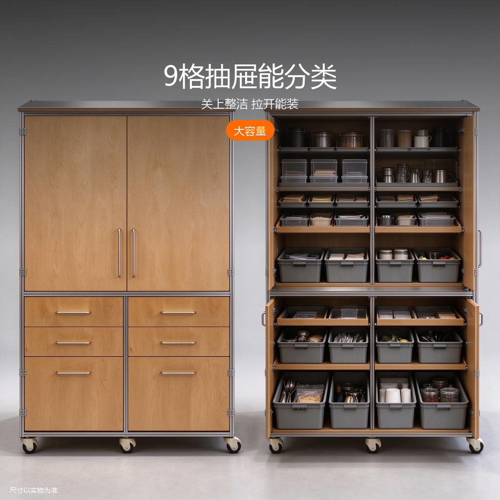 包豪斯不锈钢操作台 - 主图