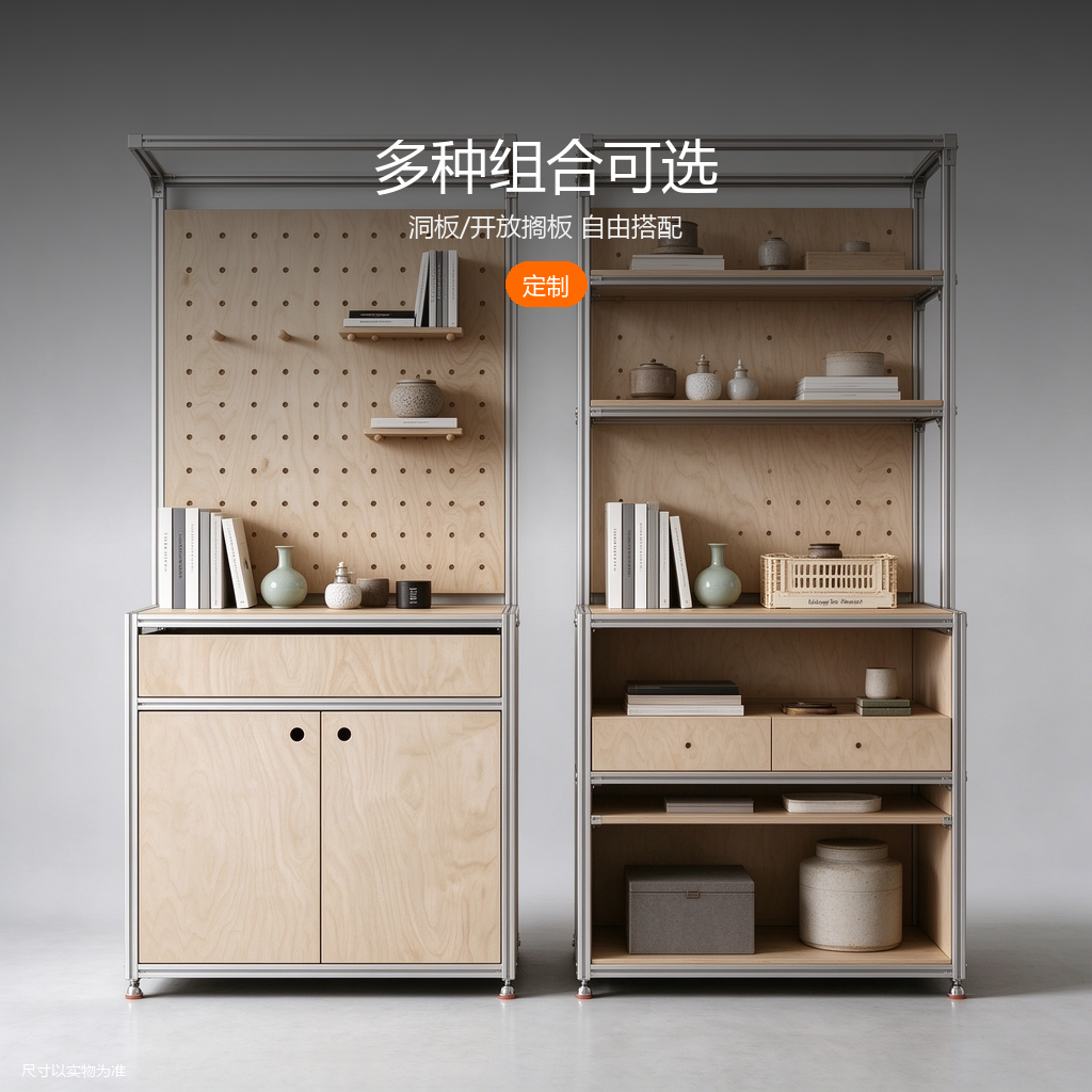 铝型材展示柜洞洞板 / ID994797665220 - 主图