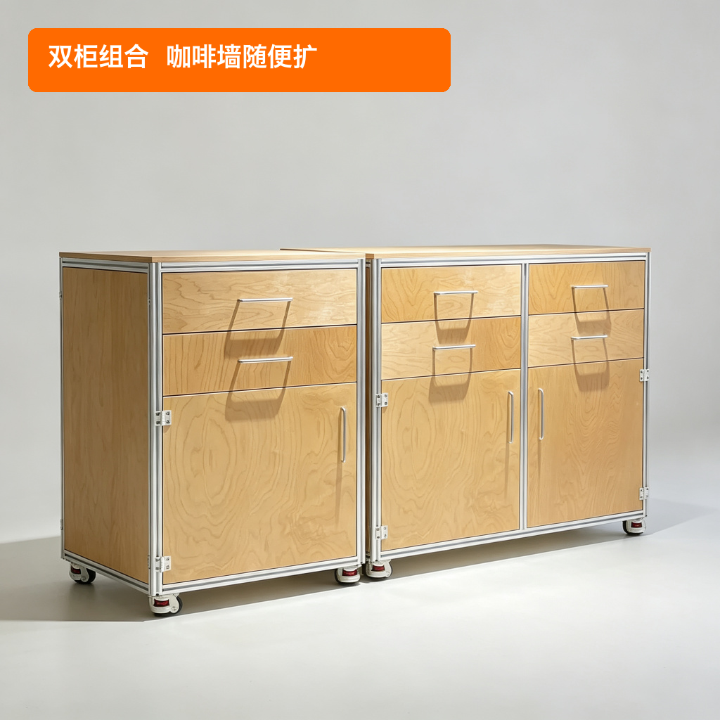餐边柜 / 水吧斗柜 / ID953622157908 - 成图
