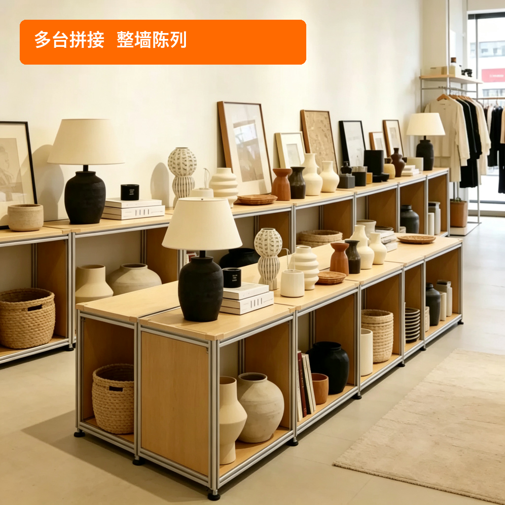 展示架 / 轻现代中岛展台 / ID1050527283085 - 成图