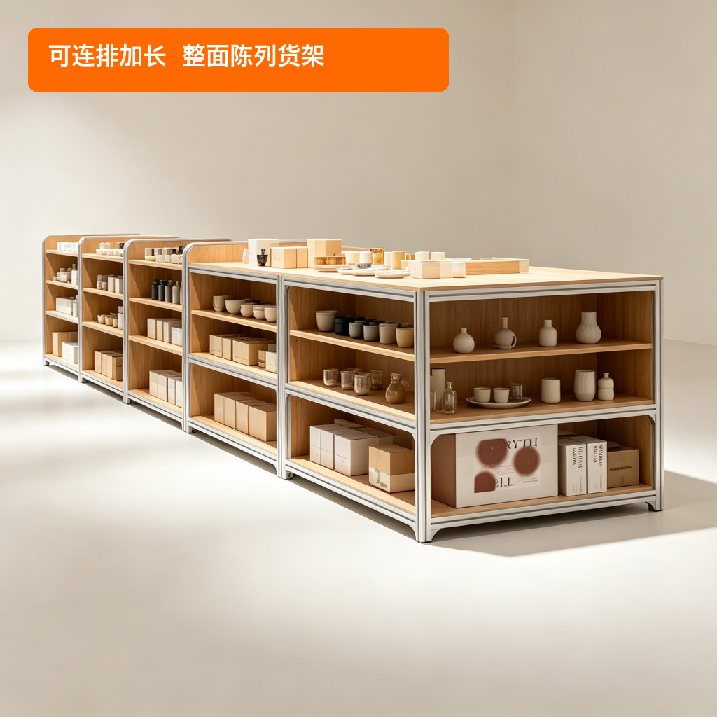 置物架 / 超市玻璃货架 / ID952868137828 - 成图