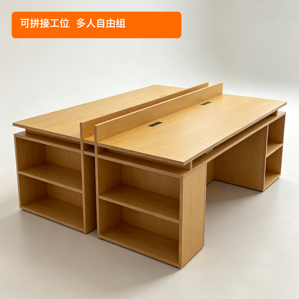 办公桌 / 网红工位桌 / ID951762635744 - 成图