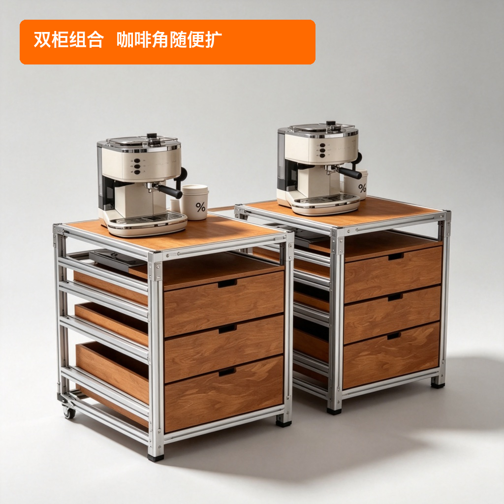 餐边柜 / 厨房带抽屉 / ID1072219310275 - 成图