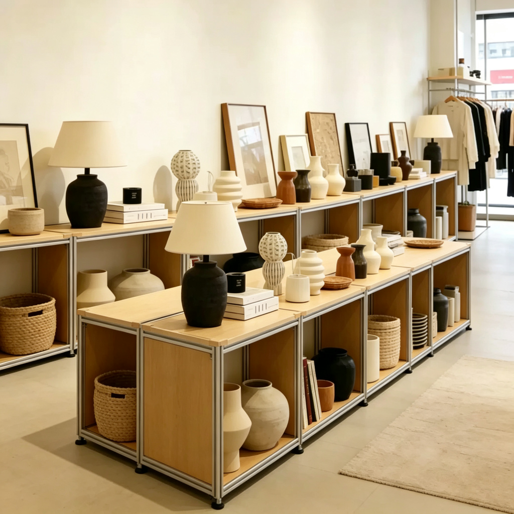 展示架 / 轻现代中岛展台 / ID1050527283085 - 底图